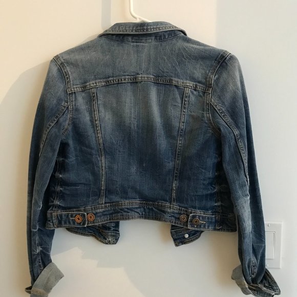 H&M Cropped Denim Jacket - Picture 2 of 2